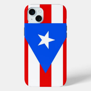 iPhone 15 Plus Case-Mate, vlag van Puerto Rico Mini Hoesje