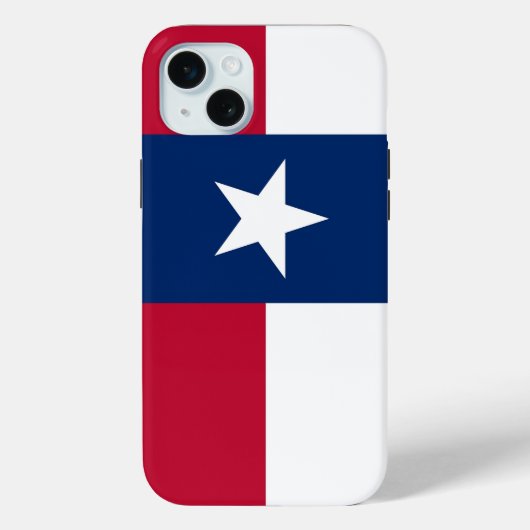 iPhone 15 Plus Case-Mate, vlag van Texas Case-Mate iPhone Case (Achterkant)