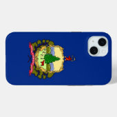 iPhone 15 Plus Case-Mate, vlag van Vermont Case-Mate iPhone Case (Achterkant (horizontaal))
