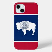 iPhone 15 Plus Case-Mate, Wyoming-vlag Case-Mate iPhone Case (Achterkant)