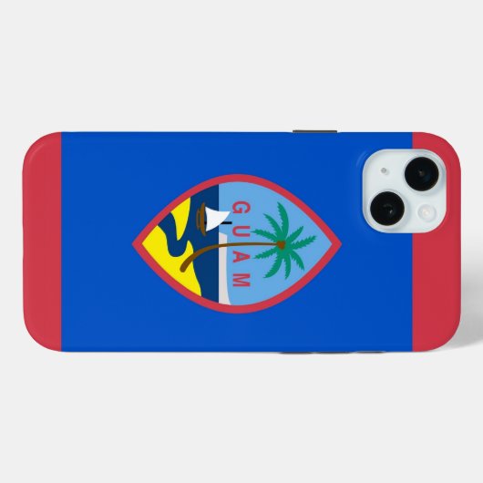iPhone 15 Plus Hoesje-Mate, Guam-vlag Case-Mate iPhone Case (Achterkant (horizontaal))