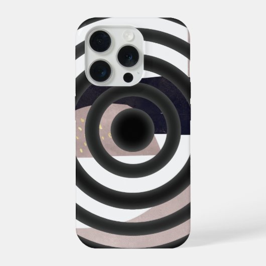 iphone 15 pro abstract design hoesje (Achterkant)