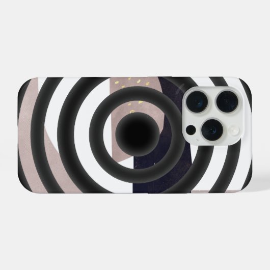 iphone 15 pro abstract design iPhone hoesje (Achterkant horizontaal)