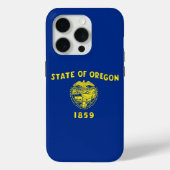 iPhone 15 Pro Case-Mate, Oregon vlag Case-Mate iPhone Case (Achterkant)