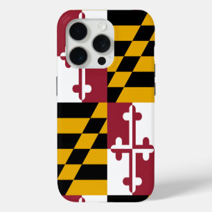 iPhone 15 Pro Case-Mate, vlag van Maryland Case