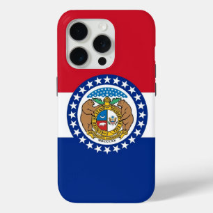 iPhone 15 Pro Case-Mate, vlag van Missouri Case