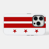 iPhone 15 Pro Case-Mate, vlag van Washington DC Hoesje (Achterkant horizontaal)