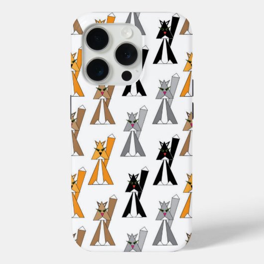 iPhone 15 Pro Cat hoesje (Achterkant)