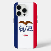 iPhone 15 Pro Hoesje-Mate, Iowa Case-Mate iPhone Case (Achterkant)