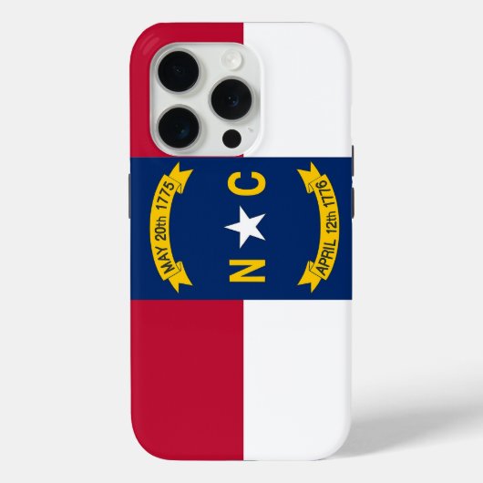 iPhone 15 Pro Hoesje-Mate, North Carolina Case-Mate iPhone Case (Achterkant)