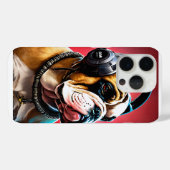 iPhone 15 Pro Hoesje met Bulldog Graphic (Achterkant (horizontaal))