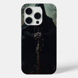 iPhone 15 Pro Hoesje met Death Metal-artwork