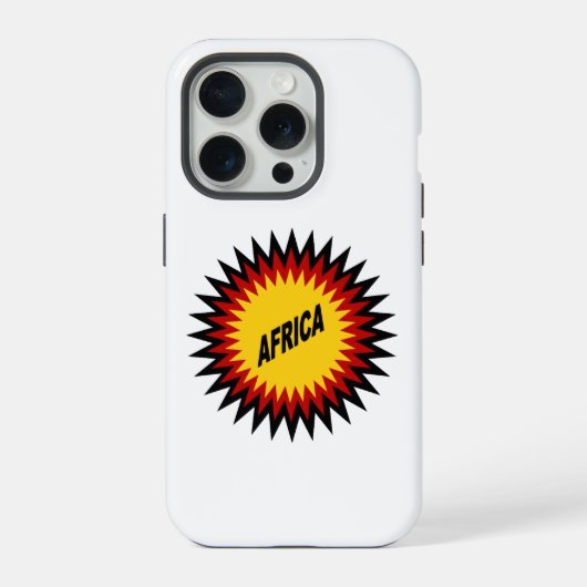 iPhone 15 Pro hoesje SUN AFRIKA Case (Achterkant)