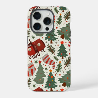 iPhone 15 Pro Kerstmis Hoes Case