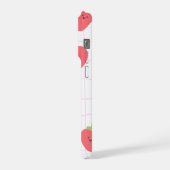 IPhone 15 pro leuke aardbei hoesje Case (Linkerkant)