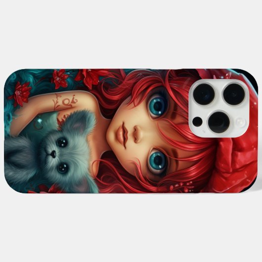 iPhone 15 Pro Max-Beauté 12 Case-Mate iPhone Case (Achterkant (horizontaal))