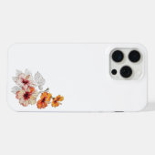iPhone 15 Pro Max bloem hoesje Case (Achterkant horizontaal)