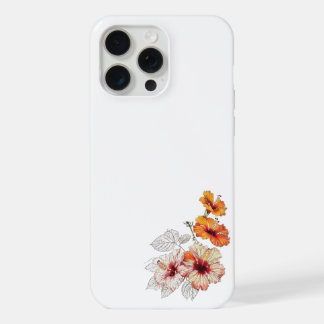 iPhone 15 Pro Max bloem hoesje Case