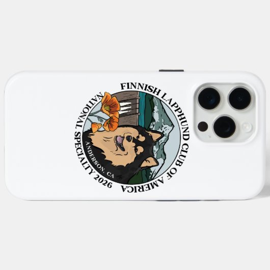 IPhone 15 Pro Max Case- Tough Case-Mate iPhone Case (Achterkant (horizontaal))