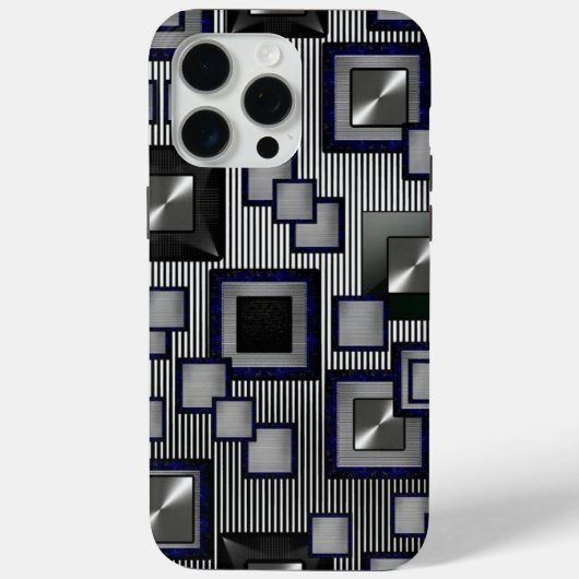 iPhone 15 pro max hoesje beste kubuskleurpatroon (Achterkant)