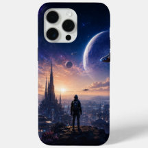 iPhone 15 Pro Max Hoesje • Sci-Fi Futuristische St