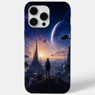 iPhone 15 Pro Max Hoesje • Sci-Fi Futuristische St