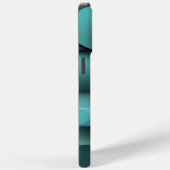 iPhone 15 pro max hoesje zwart en groen (Achterkant / Rechts)