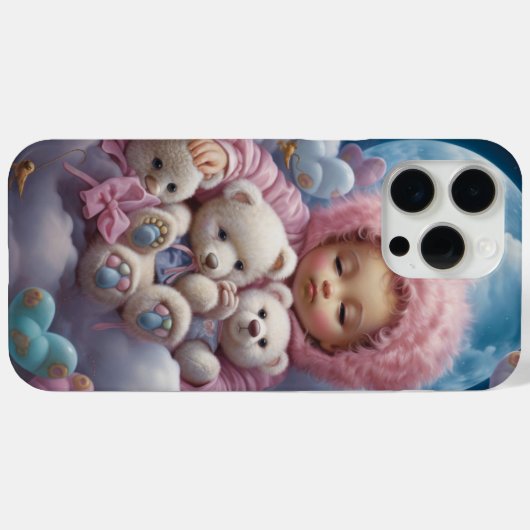 iPhone 15 Pro Max hoesjes - Maan-4 (Achterkant (horizontaal))