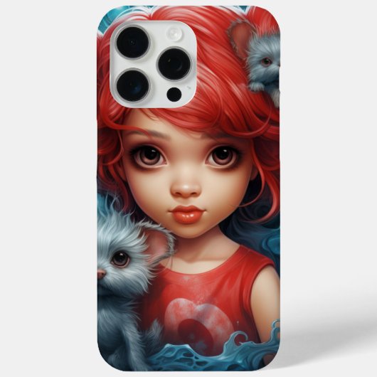 iPhone 15 Pro Max hoesjes -Schoonheid 17 (Achterkant)