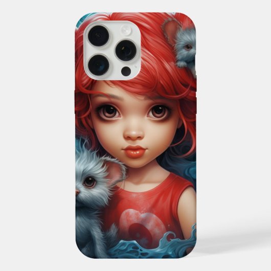 iPhone 15 Pro Max hoesjes -Schoonheid 17 Hoesje (Achterkant)
