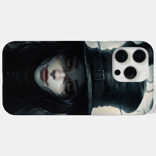 iPhone 15 Pro Max Hoesjes - Zwarte Hoeden 5 (Achterkant (horizontaal))