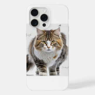 IPhone 15 pro max: kattenhoesontwerp iPhone 15 Pro Max Case