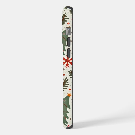 iPhone 15 Pro Max Kerst Hoesje Case (Linkerkant)