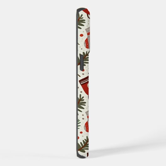 iPhone 15 Pro Max Kerst Hoesje iPhone Hoesje (Rechterkant)