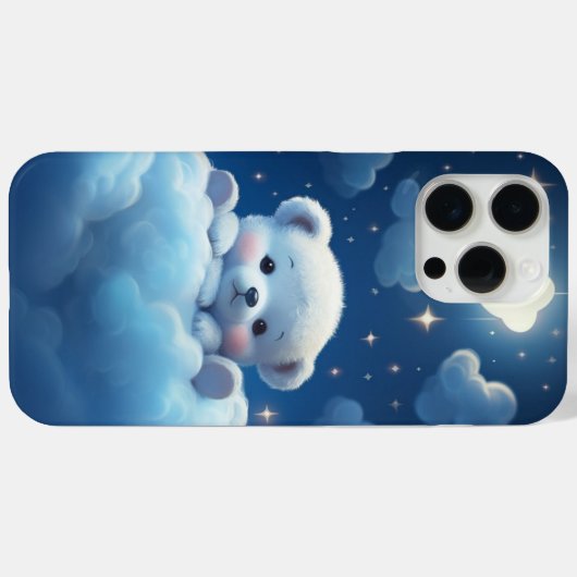 iPhone 15 Pro Max - Ourson Case-Mate iPhone Case (Achterkant (horizontaal))