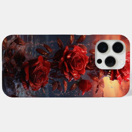 iPhone 15 Pro Max - Rose-4-reeks Case-Mate iPhone Case (Achterkant (horizontaal))