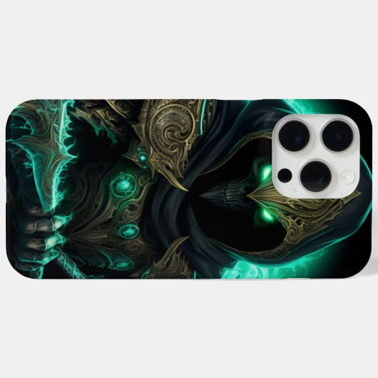 iPhone 15 Pro Max-Skull 12-koffers Case-Mate iPhone Case (Achterkant (horizontaal))