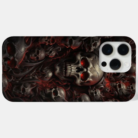 iPhone 15 Pro Max - Skull-7-reeks Case-Mate iPhone Case (Achterkant (horizontaal))