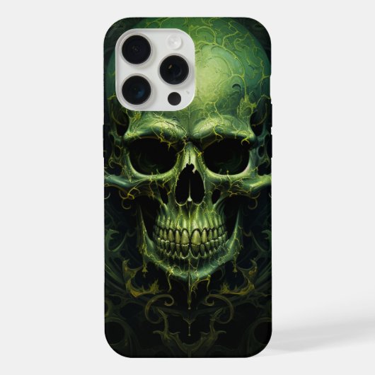 iPhone 15 Pro Max-Skull-koffer Hoesje (Achterkant)