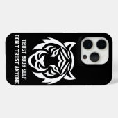 iphone 15 pro motivatiecases Case-Mate iPhone case (Achterkant (horizontaal))