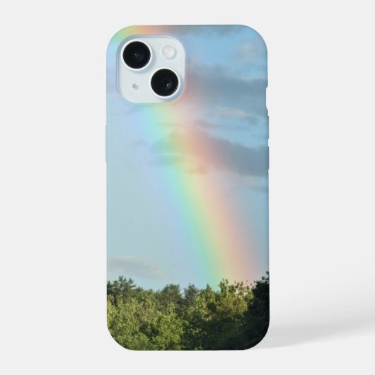 iPhone 15 regenboog ontwerp hoes Case (Achterkant)