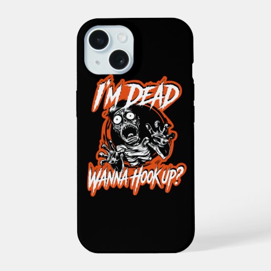 iPhone 15 Slim Fit Halloween Hoesje Case (Achterkant)