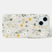 iPhone 15 telefoonhoes met elegant bloemenontwerp Case-Mate iPhone Case (Achterkant (horizontaal))