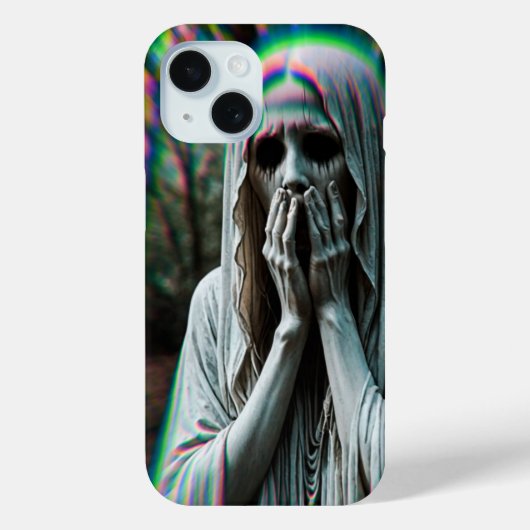 iPhone 15 telefoonhoesje met kerkhof-thema Case-Mate iPhone Case (Achterkant)