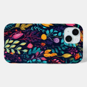 iPhone 15 Telefoonhoesje Multi-gekleurd bloemenont Case-Mate iPhone Case (Achterkant (horizontaal))