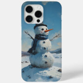 iPhone 15Pro Max Cover Leuke Kerst Trendy Sneeuw (Achterkant)