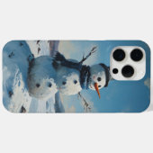 iPhone 15Pro Max Cover Leuke Kerst Trendy Sneeuw (Achterkant (horizontaal))