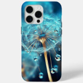 iPhone 15Pro Max hoesje blauw kleur meeldraad van  (Achterkant)