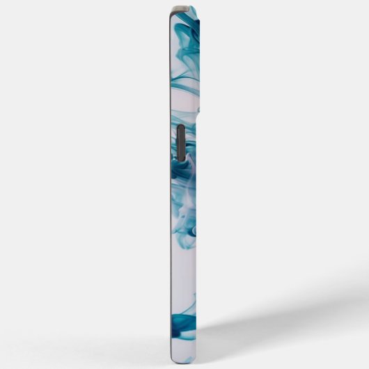 iPhone 15Pro Max hoesje blauw rook beste ontwerp p (Achterkant / Rechts)