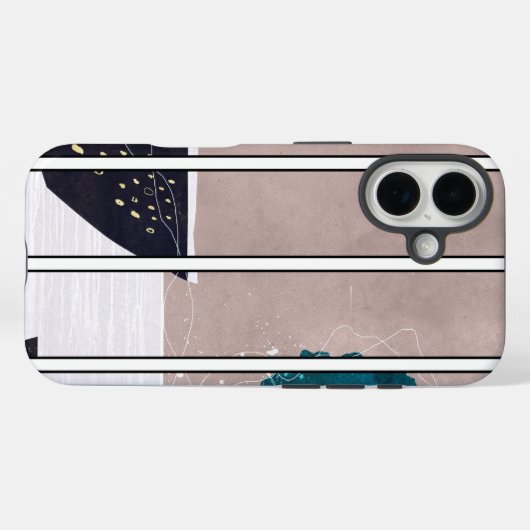 iphone 16 abstract case design (Achterkant (horizontaal))